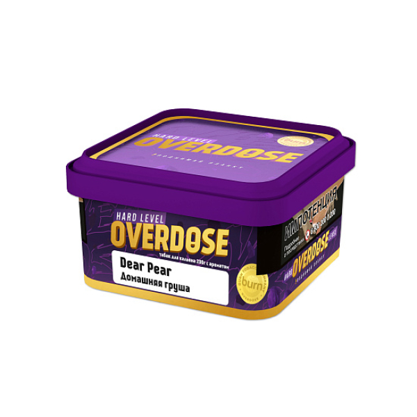 Табак OVERDOSE Dear Pear 200 гр в Новосибирске