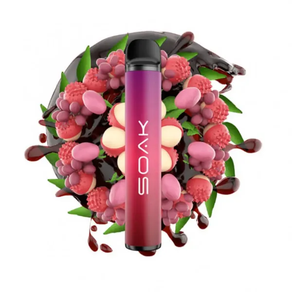 SOAK X Lychee Lemonade (Лимонад с личи), 1500 тяг в Новосибирске