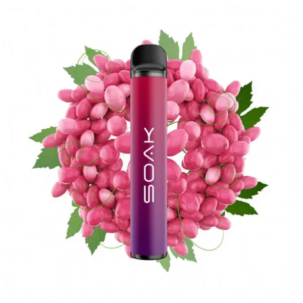 SOAK X Rose Grape (Розовый виноград), 1500 тяг в Новосибирске