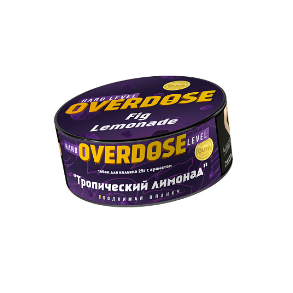 Табак OVERDOSE Fig Lemonade (тропический лимонад) 25 гр в Новосибирске