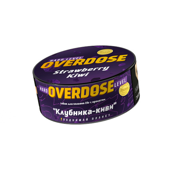Табак OVERDOSE Strawberry Kiwi (клубника киви) 25 гр в Новосибирске