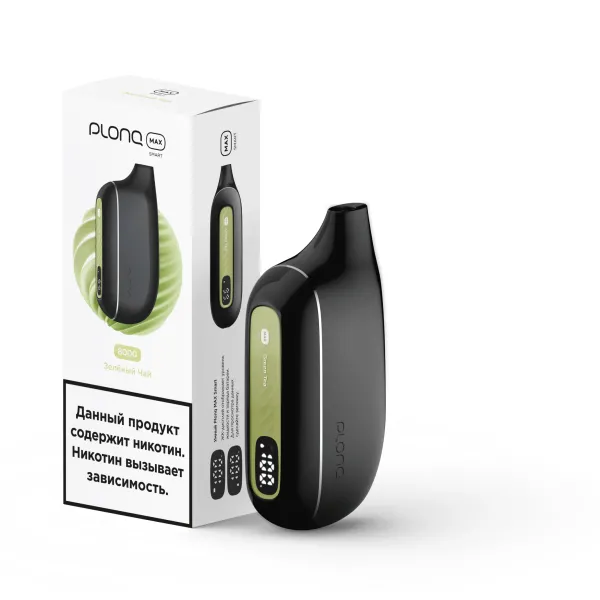 Plonq Max Smart Зеленый Чай (8000 Затяжек) 20 Мг в Новосибирске