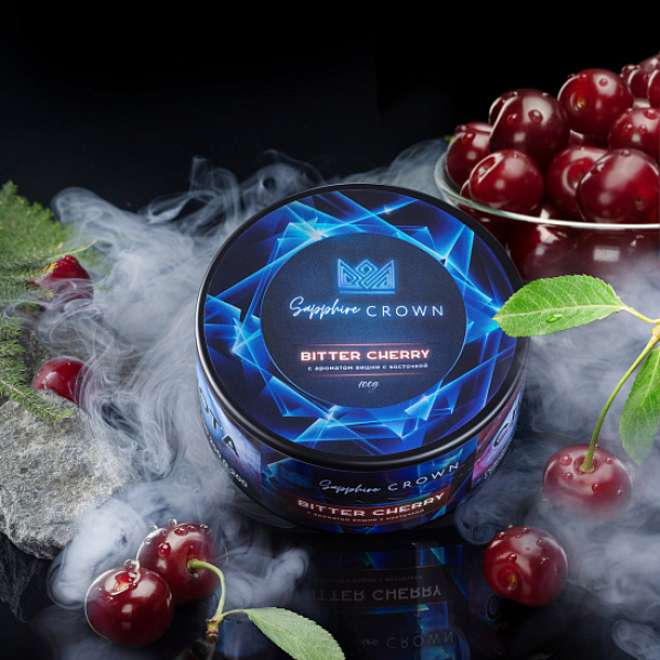 Табак Sapphire Crown Bitter cherry (Вишня) 100 гр в Новосибирске