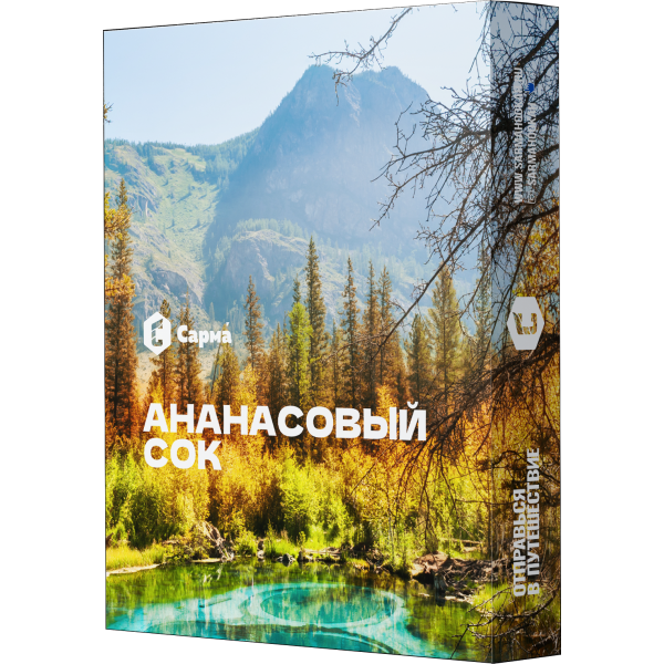 Табак Сарма Ананасовый сок 25 гр в Новосибирске