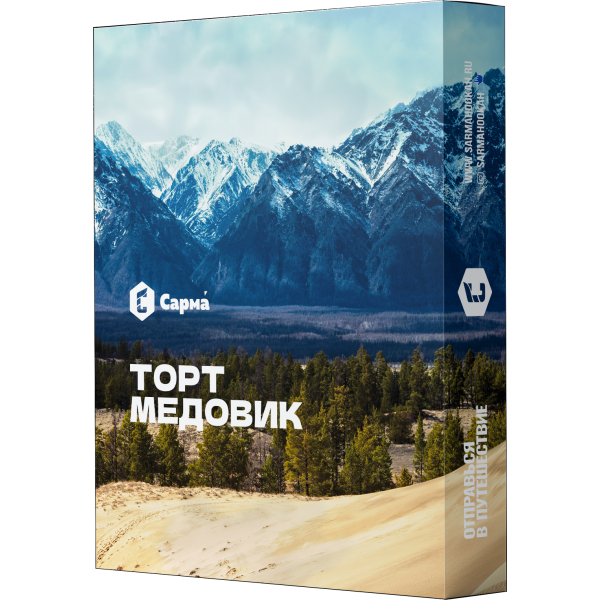 Табак Сарма Торт Медовик 25 гр в Новосибирске