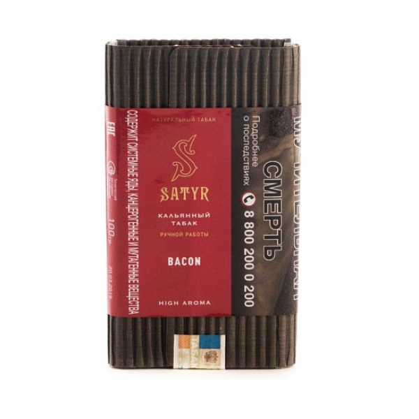 Табак Satyr Bacon 100 грамм в Новосибирске
