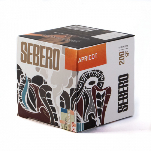 Табак SEBERO APRICOT 200 грамм в Новосибирске