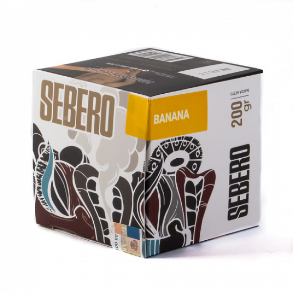 Табак SEBERO BANANA 200 грамм в Новосибирске