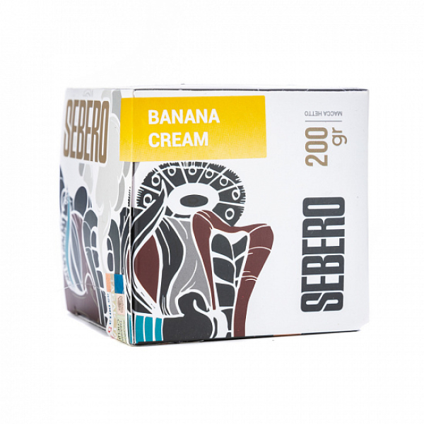 Табак SEBERO BANANA CREAM 200 грамм в Новосибирске