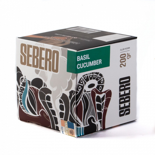 Табак SEBERO BASIL CUCUMBER 200 грамм в Новосибирске