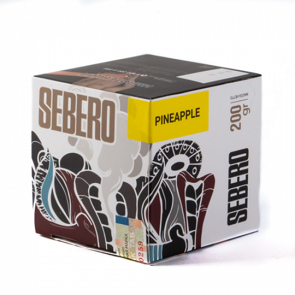 Табак SEBERO PINEAPPLE 200 грамм в Новосибирске
