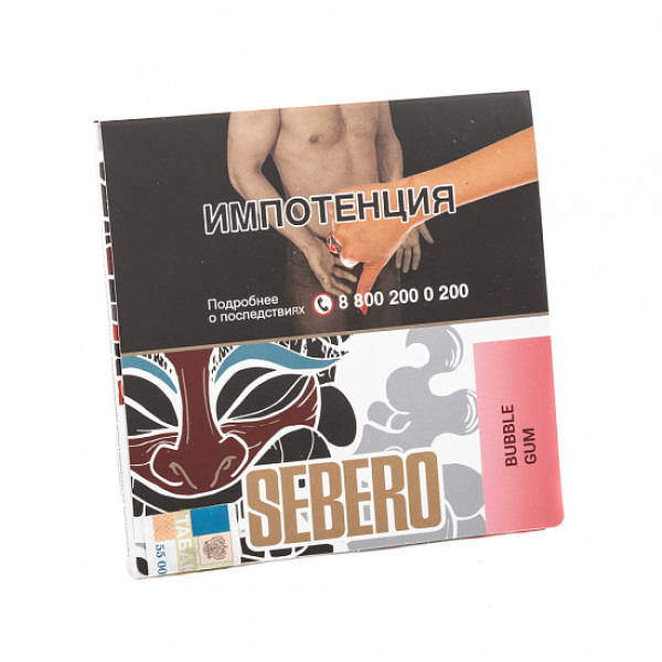 Табак SEBERO BUBBLE GUM 40 грамм в Новосибирске