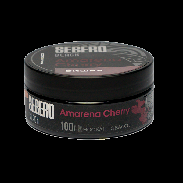 Табак SEBERO BLACK AMARENA CHERRY 100 гр в Новосибирске