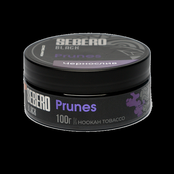 Табак SEBERO BLACK PRUNES 100 гр в Новосибирске