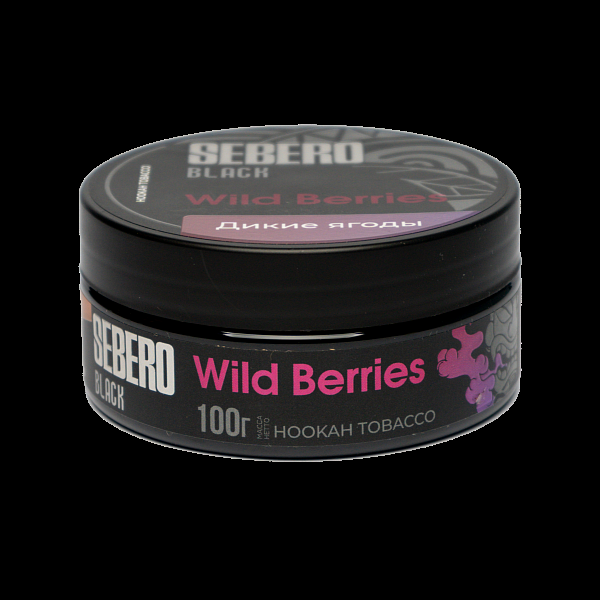 Табак SEBERO BLACK WILD BERRIES 100 гр в Новосибирске