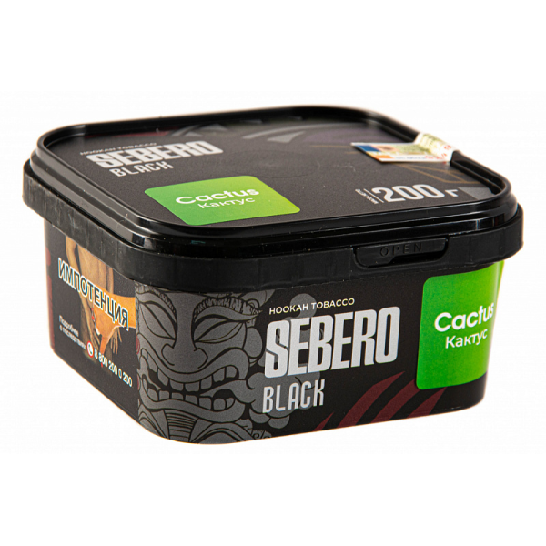 Табак SEBERO BLACK CACTUS 200 гр в Новосибирске