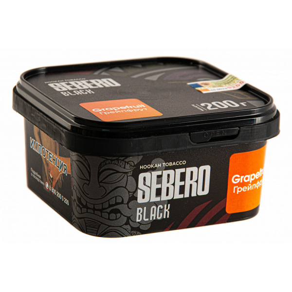 Табак SEBERO BLACK GRAPEFRUIT 200 гр в Новосибирске
