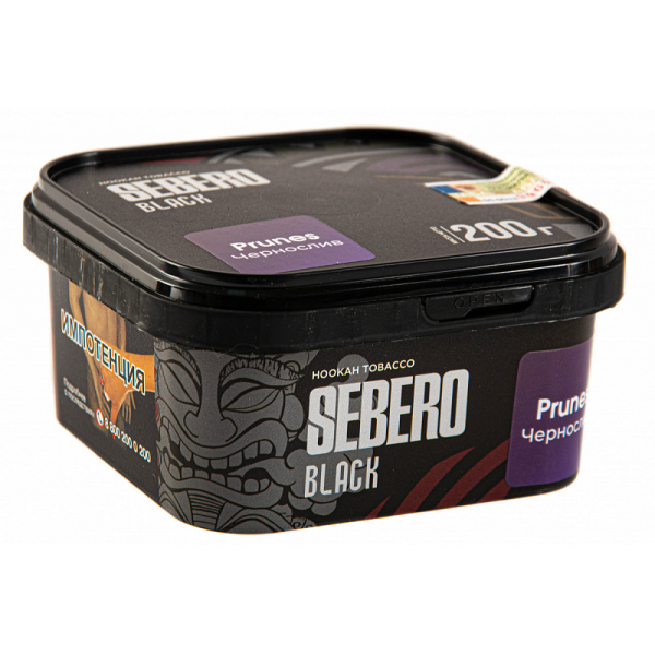 Табак SEBERO BLACK PRUNES 200 гр в Новосибирске