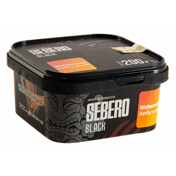 Табак SEBERO BLACK WATERMELON 200 гр в Новосибирске