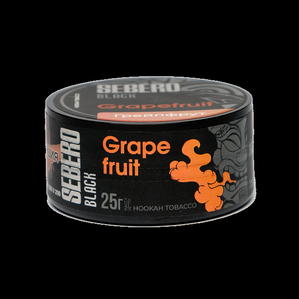 Табак SEBERO BLACK GRAPEFRUIT 25 гр в Новосибирске