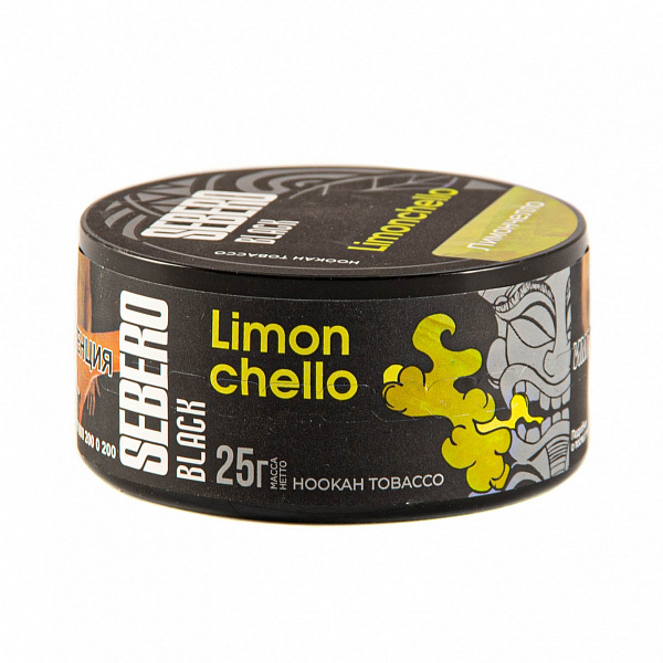 Табак SEBERO BLACK LIMONCHELLO 25 гр в Новосибирске