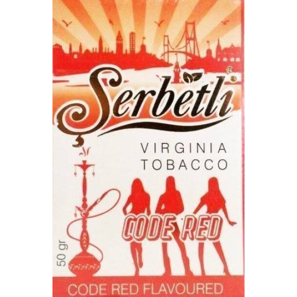 Табак Serbetli Code Red 50 грамм в Новосибирске