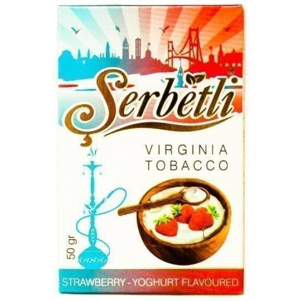Табак Serbetli Strawberry Yoghurt 50 грамм в Новосибирске