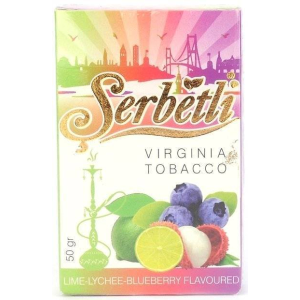Табак Serbetli Lime Lychee Blueberry в Новосибирске