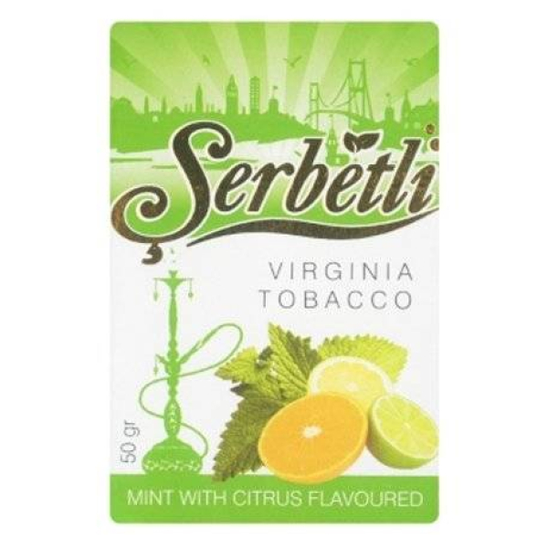 Табак Serbetli Цитрусы с мятой 50 гр в Новосибирске