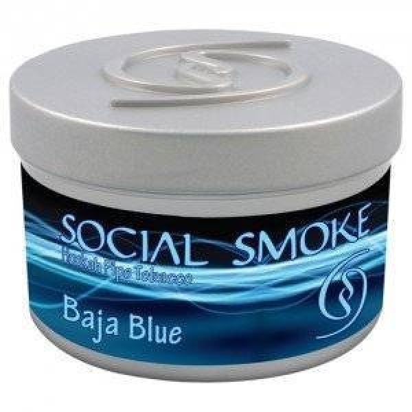 Табак Social Smoke Baja Blue 250 грамм в Новосибирске