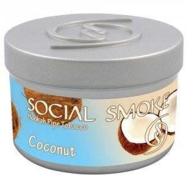 Табак Social Smoke Coconut 250 грамм в Новосибирске