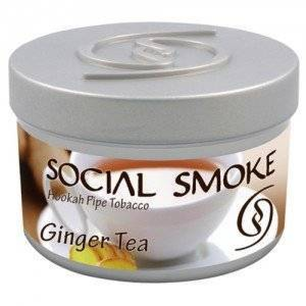 Табак Social Smoke Ginger Tea 250 грамм в Новосибирске