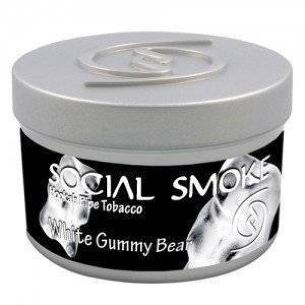 Табак Social Smoke White Gummy Bear 250 грамм в Новосибирске