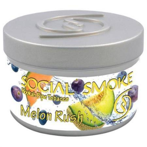 Табак Social Smoke Melon Rush 250 грамм в Новосибирске