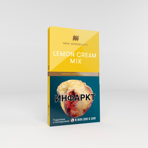 Табак Шпаковского Lemon Cream Mix (Лимонный эклер) 40 гр в Новосибирске