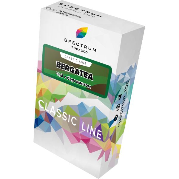 Табак Spectrum Classic bergatea 40 грамм в Новосибирске