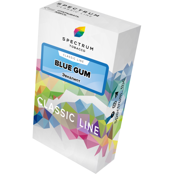Табак Spectrum Classic blue gum 40 грамм в Новосибирске