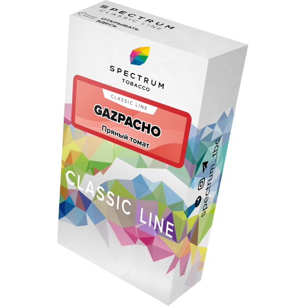Табак Spectrum Classic gazpacho 40 грамм в Новосибирске