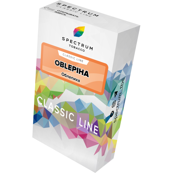Табак Spectrum Classic oblepiha 40 грамм в Новосибирске