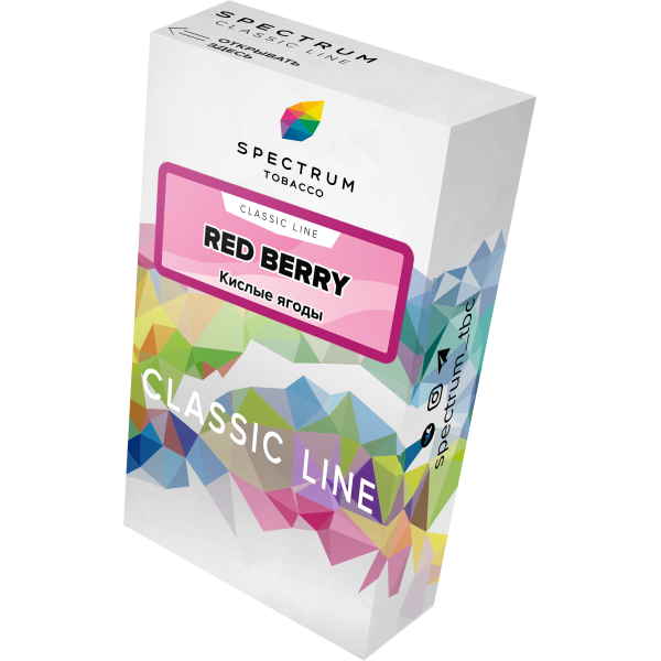 Табак Spectrum Classic red berry 40 грамм в Новосибирске