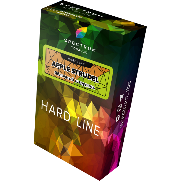 Табак Spectrum Hard apple strudel 40 грамм в Новосибирске