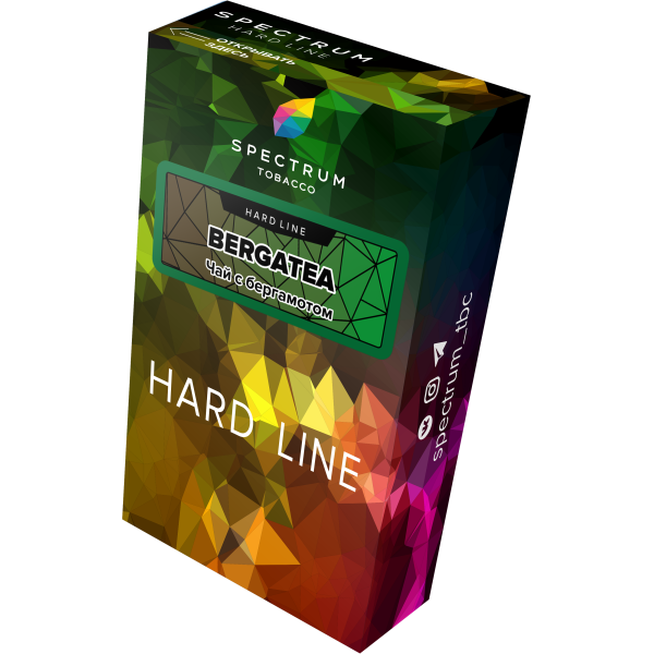 Табак Spectrum Hard bergatea 40 грамм в Новосибирске