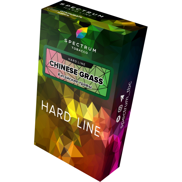 Табак Spectrum Hard chinese grass 40 грамм в Новосибирске
