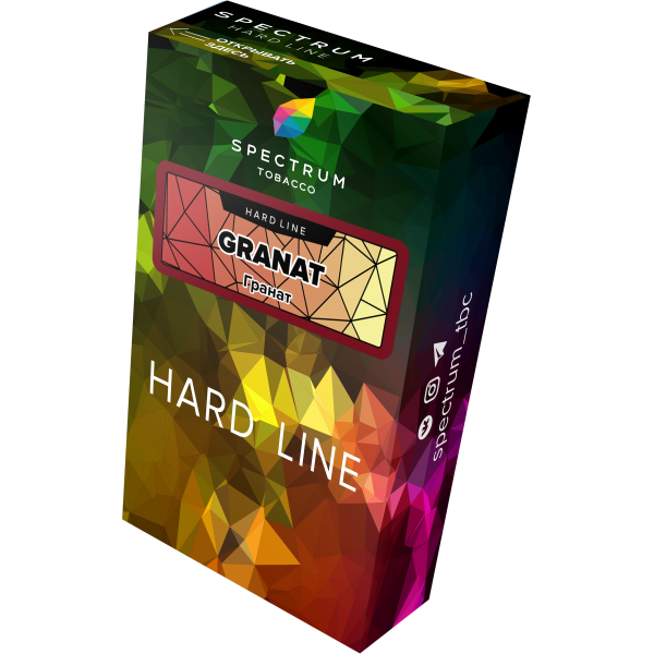 Табак Spectrum Hard granat 40 грамм в Новосибирске