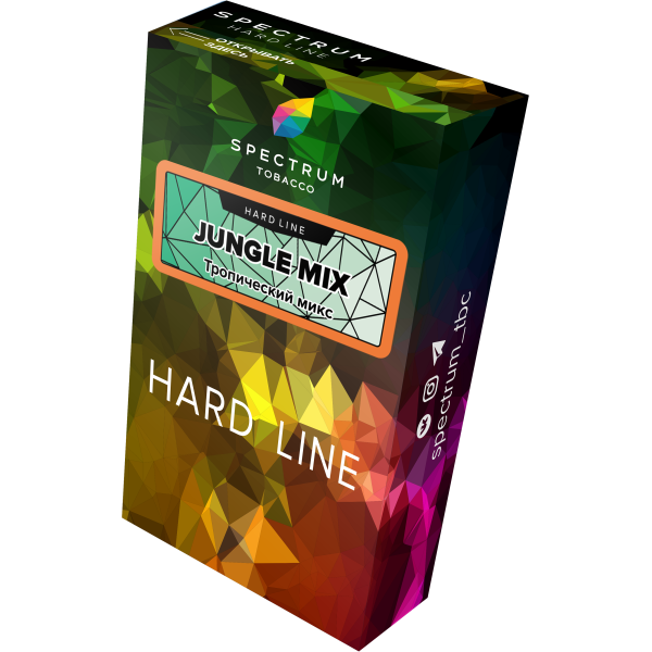 Табак Spectrum Hard jungle mix 40 грамм в Новосибирске