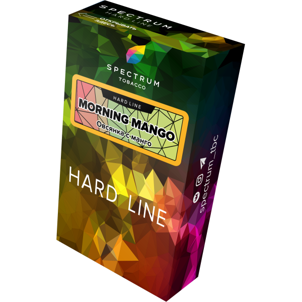 Табак Spectrum Hard morning mango 40 грамм в Новосибирске
