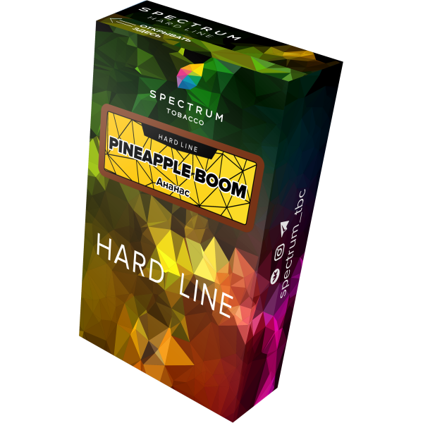 Табак Spectrum Hard pinapple boom 40 грамм в Новосибирске