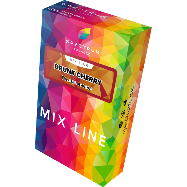 Табак Spectrum Mix Line Drunk Cherry 40 грамм в Новосибирске
