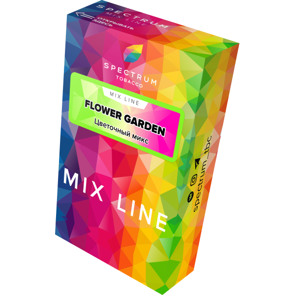Табак Spectrum Mix Line Flower Garden 40 грамм в Новосибирске