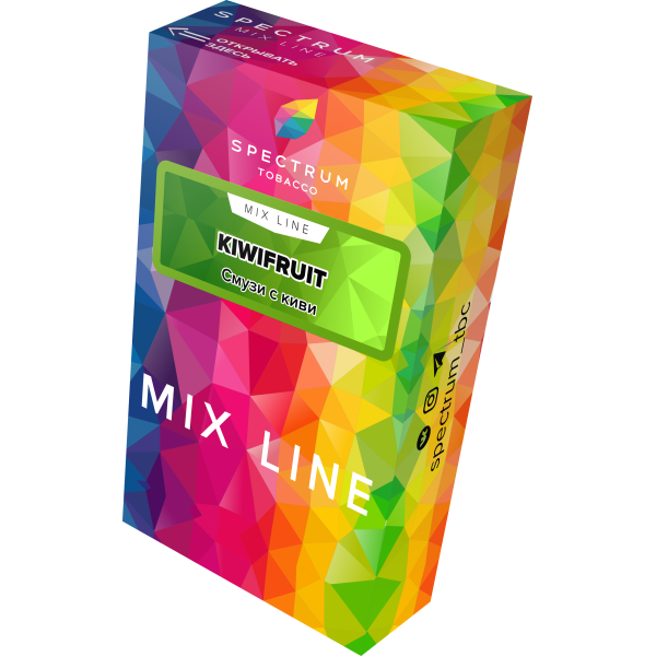 Табак Spectrum Mix Line Kiwifruit 40 грамм в Новосибирске